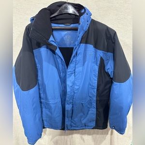 LL Bean primaloft ski jacket - EUC - removable hood